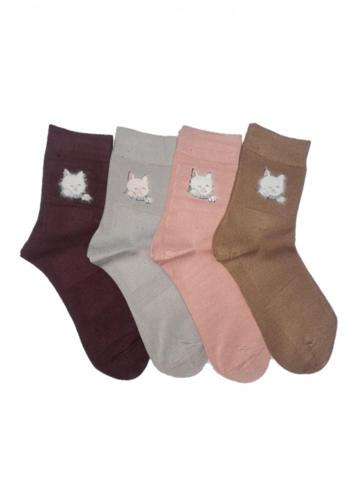 Set de 4 sosete de lana, pentru dama